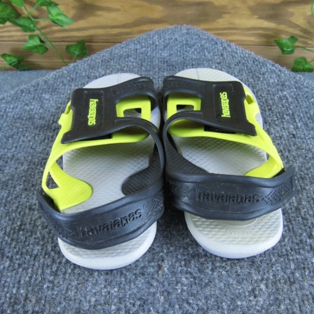 Havaianas Sandals  Boys Y 13-1 Medium Sandal‎ Yellow Synthetic Hook & Loop